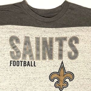 Majestic NFL Saints Tee - New Orleans Football - Size 3XLT